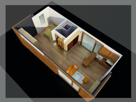 Container appartement