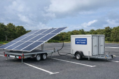 Station solaire mobile