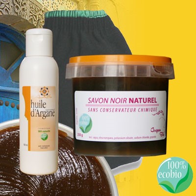 Gommage savon noir